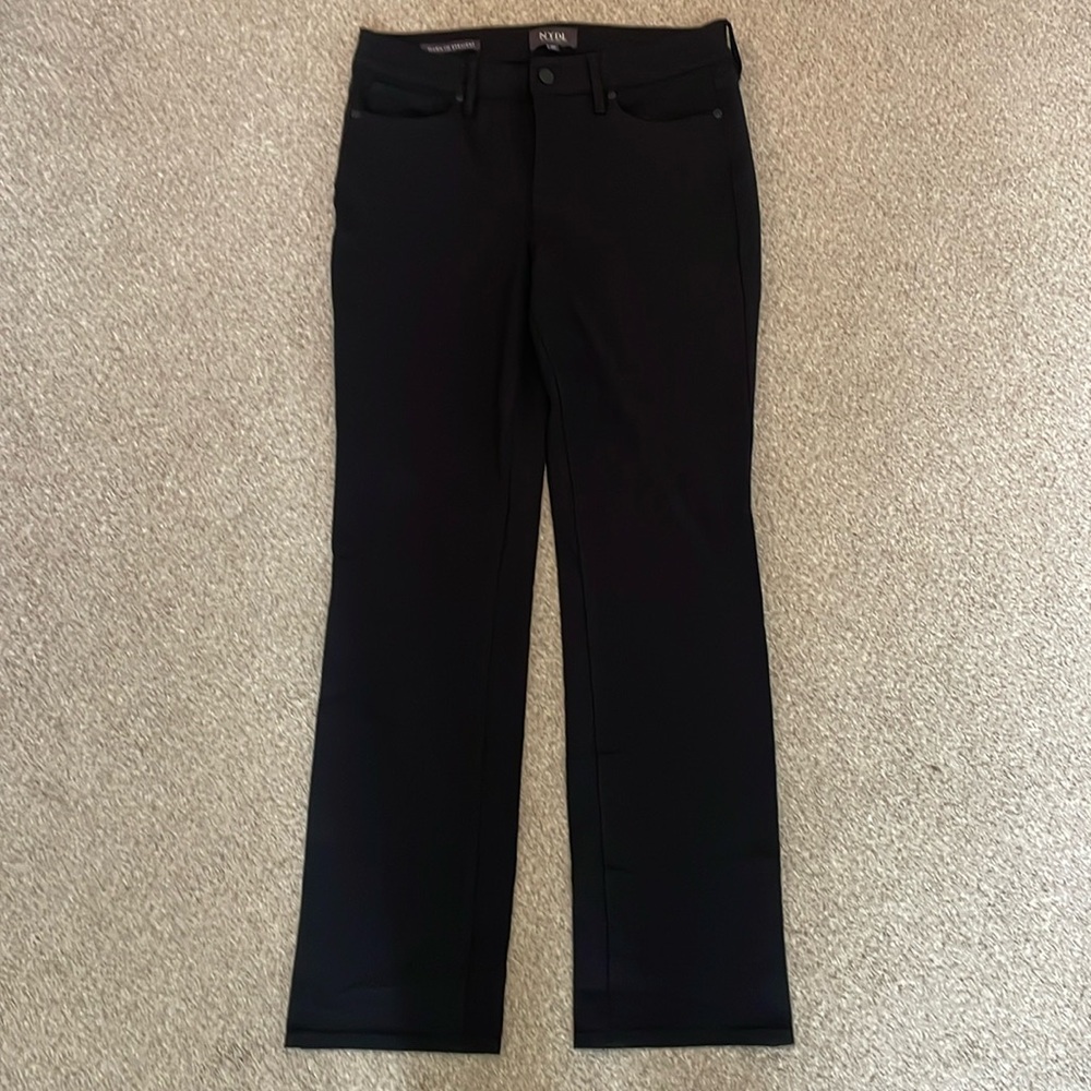 NYDJ Women's Straight Leg Marilyn Jeans 4P stretch